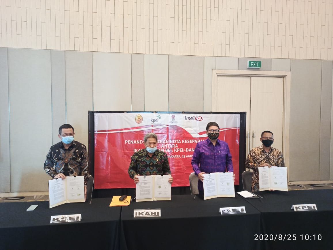 IKAHI DAN SRO JALIN NOTA KESEPAHAMAN (MoU) DI BIDANG PASAR MODAL