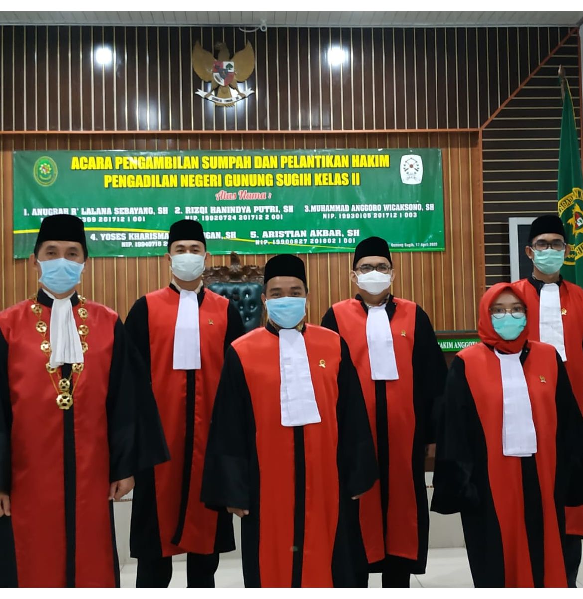 Selamat Datang Hakim Muda Modern Indonesia