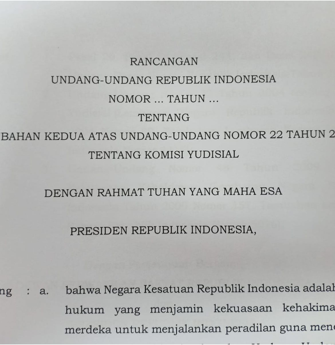 Kaji RUU Komisi Yudisial, IKAHI Pusat Layangkan Surat ke Pengurus Daerah se-Indonesia
