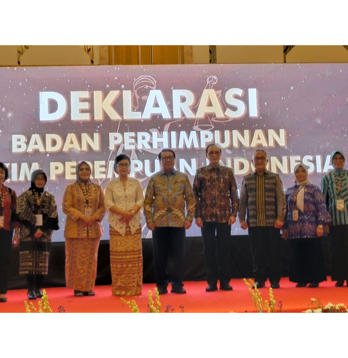 Deklarasi BPHPI, Komitmen Hakim Perempuan Indonesia Ikut Perkokoh Eksistensi IKAHI